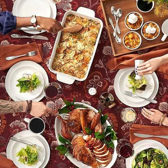 Outlet Food Network Acacia Wood Serving Tray Dinnerware & Serveware