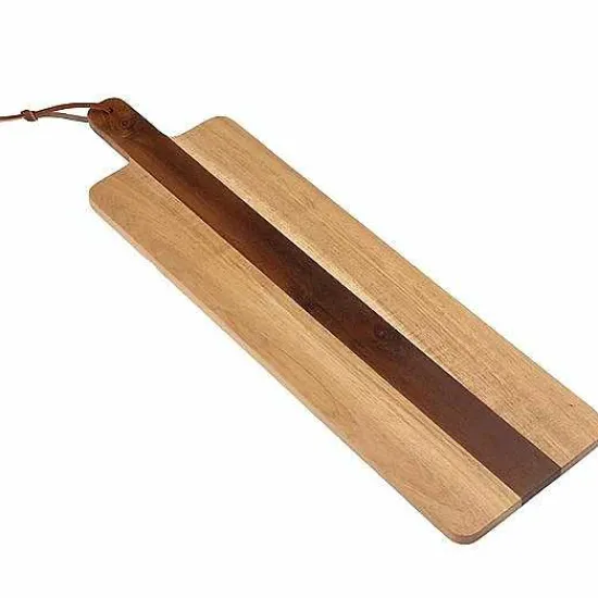 Outlet Food Network Acacia Wood Charcuterie Board Dinnerware & Serveware