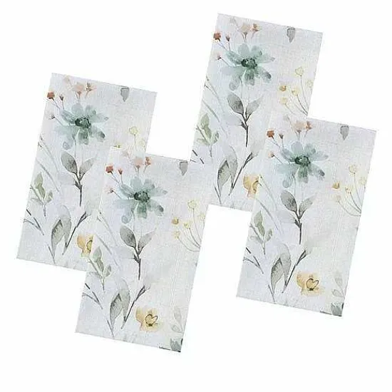 Sale Food Network Amberly Floral Dinner Napkin 4-Pk. Table Linens
