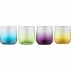 Food Network Anja 4-Pc. Ombre Double Old-Fashioned Glass Set Drinkware & Glassware