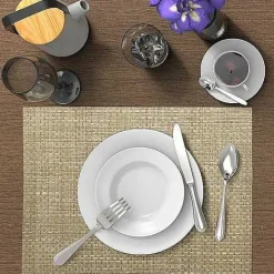 Hot Food Network Basketweave Placemat 4-Pk. Table Linens