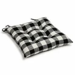 Outlet Food Network Buffalo Check Chair Pad Decorative Pillows & Chair Pads