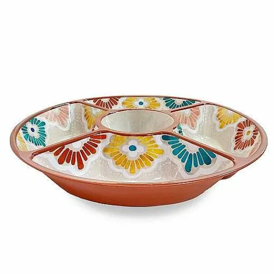 Online Food Network Casa Sol Chip & Dip Server Dinnerware & Serveware