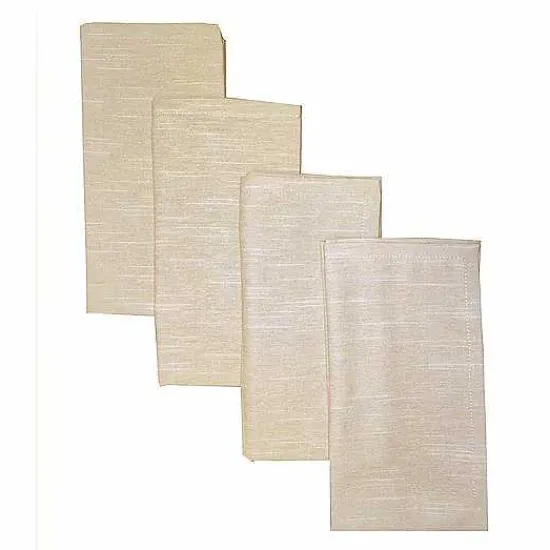 Discount Food Network Easy-Care Linen Dinner Napkin 4-Pk. Table Linens