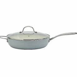 Hot Food Network Farmstead 12-In. Covered Deep Skillet Cookware & Bakeware