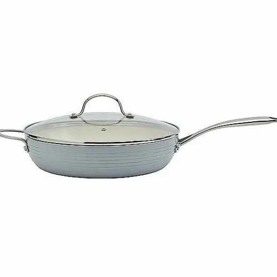 Hot Food Network Farmstead 12-In. Covered Deep Skillet Cookware & Bakeware