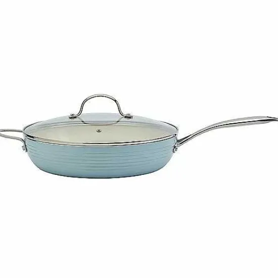 Hot Food Network Farmstead 12-In. Covered Deep Skillet Cookware & Bakeware