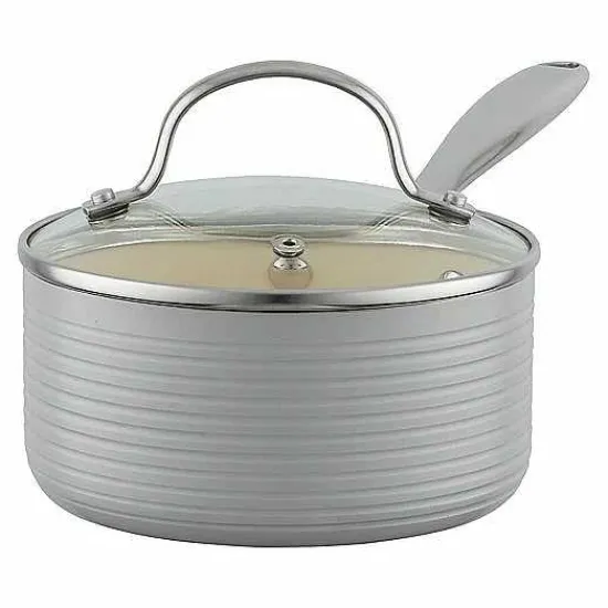 Online Food Network Farmstead 10-Pc. Nonstick Ceramic Cookware Set Cookware & Bakeware