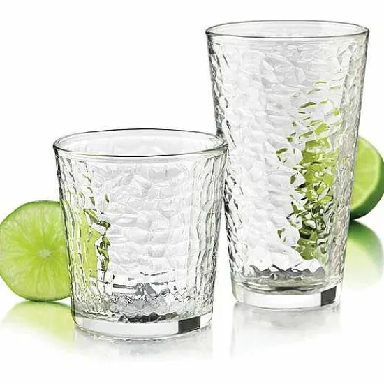 Best Food Network Ice 16-Pc. Glassware Set Drinkware & Glassware