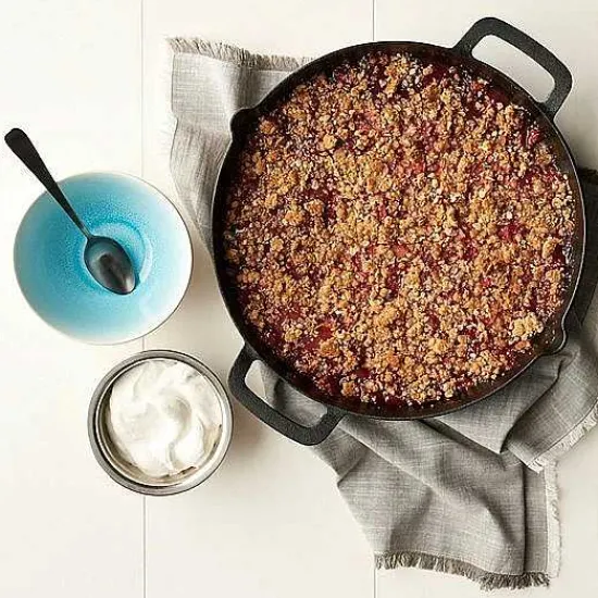 Sale Food Network 13-In. Pre-Seasoned Cast-Iron Skillet Cookware & Bakeware