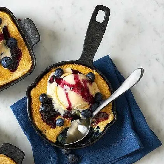 Outlet Food Network 5-In. Pre-Seasoned Cast-Iron Mini Skillet Cookware & Bakeware