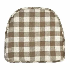 Sale Food Network Liza Check Gingham Chair Pad Table Linens