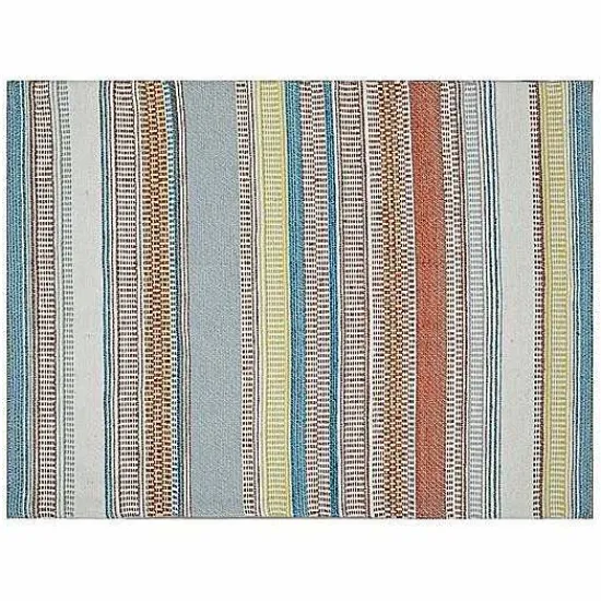 Sale Food Network Multi-Stripe Placemat Table Linens