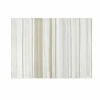New Food Network Neutral Striped Placemat Table Linens