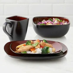 New Food Network Nori 16-Pc. Dinnerware Set Dinnerware & Serveware