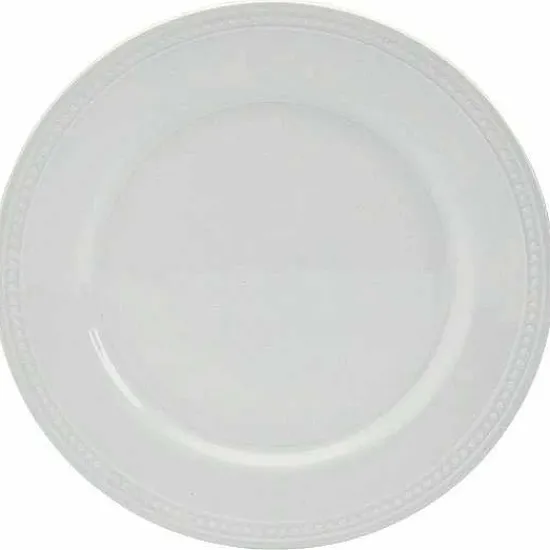 Clearance Food Network 4-Pc. Beaded Dinner Plate Set Dinnerware & Serveware
