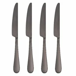 Sale Food Network 4-Pc. Flat Iron Dinner Knife Set Flatware