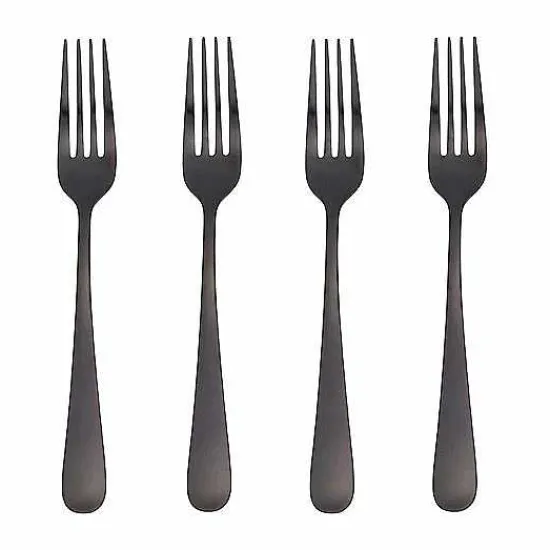 Best Food Network 4-Pc. Flat Iron Dinner Fork Set Flatware