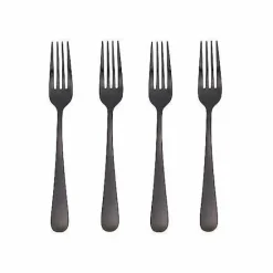 Clearance Food Network 4-Pc. Flat Iron Salad Fork Set Flatware