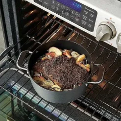 Hot Food Network 10-Pc. Hard-Anodized Nonstick Cookware Set Cookware & Bakeware