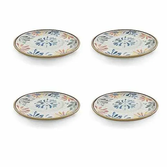 Outlet Food Network 4-Pc. Mediterranean Salad Plate Set Dinnerware & Serveware