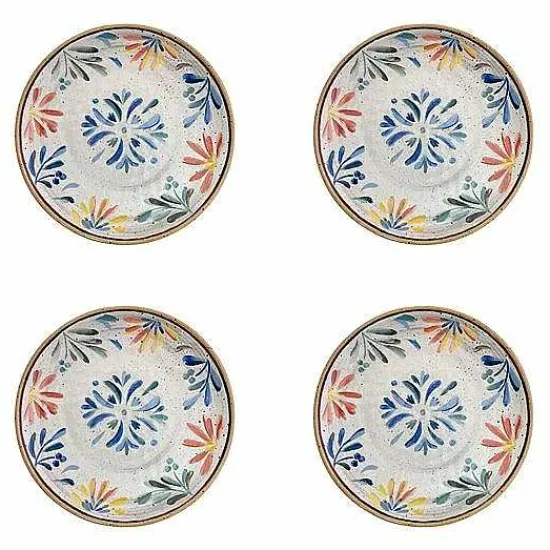 Outlet Food Network 4-Pc. Mediterranean Salad Plate Set Dinnerware & Serveware