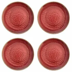 Sale Food Network 4-Pc. Melamine Dinner Plate Set Dinnerware & Serveware