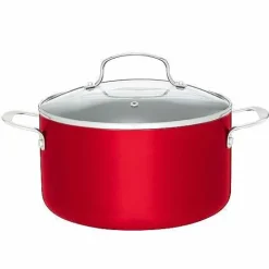 Discount Food Network 10-Pc. Nonstick Ceramic Cookware Set Cookware & Bakeware