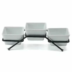 Best Food Network 4-Pc. Square Bowl Serving Set Dinnerware & Serveware