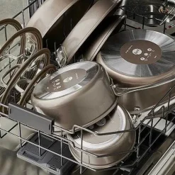 New Food Network 10-Pc. Textured Titanium Nonstick Cookware Set Cookware & Bakeware