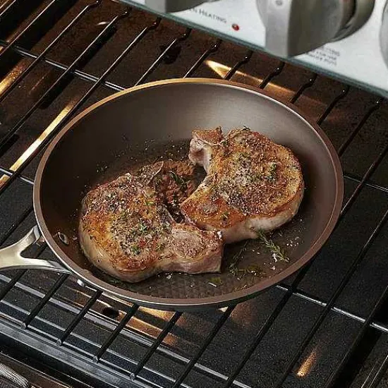 Outlet Food Network 14-Pc. Textured Titanium Nonstick Cookware Set Cookware & Bakeware