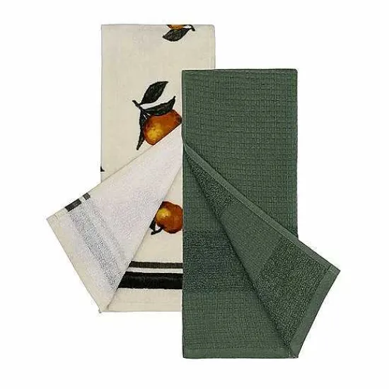 Clearance Food Network Pear Oil Painting Kitchen Towel 2-Pk. Kitchen Linens