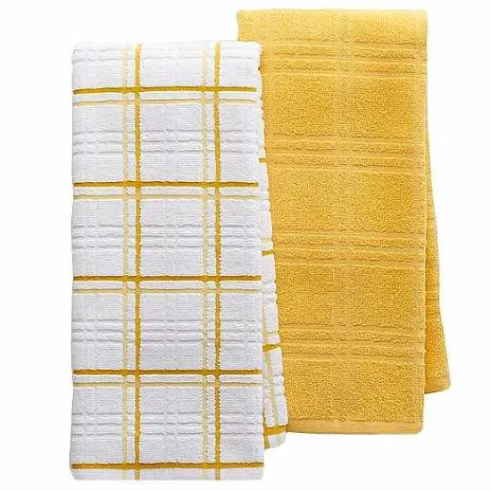 Food Network Plaid Kitchen Towel 2-Pack Kitchen Linens