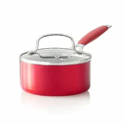 Outlet Food Network 2.5-Qt. Ceramic Saucepan With Lid Cookware & Bakeware