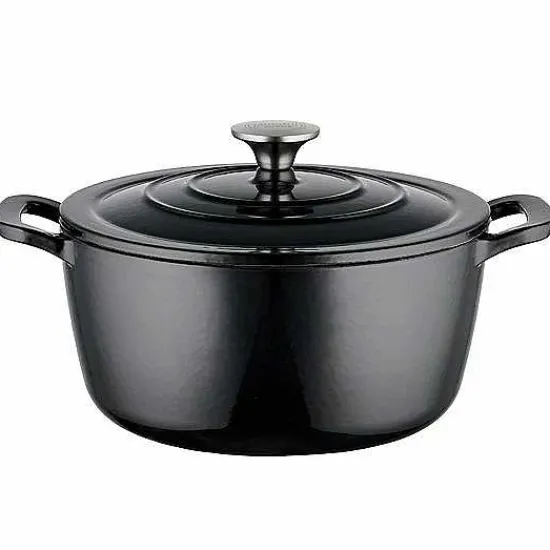 New Food Network 5-Qt. Enameled Cast-Iron Dutch Oven Cookware & Bakeware