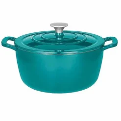 Clearance Food Network 5-Qt. Enameled Cast-Iron Dutch Oven Cookware & Bakeware