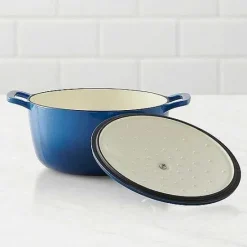 Clearance Food Network 5-Qt. Enameled Cast-Iron Dutch Oven Cookware & Bakeware