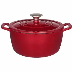 New Food Network 3.5-Qt. Enameled Cast-Iron Dutch Oven Cookware & Bakeware