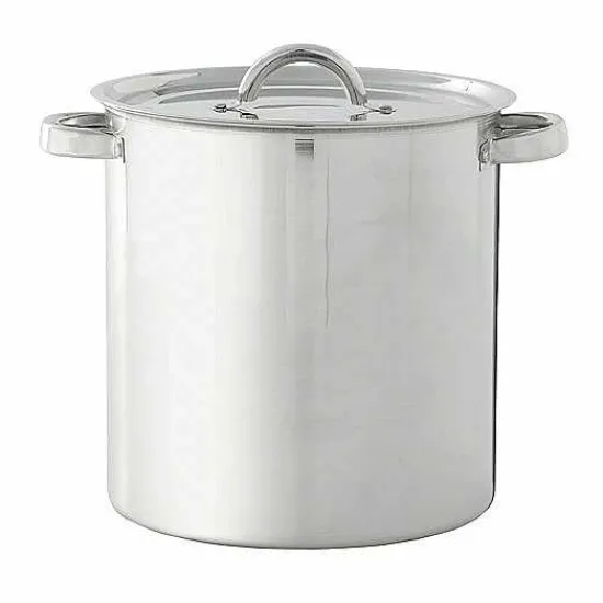 Hot Food Network 12-Qt. Stainless Steel Stockpot With Lid Cookware & Bakeware