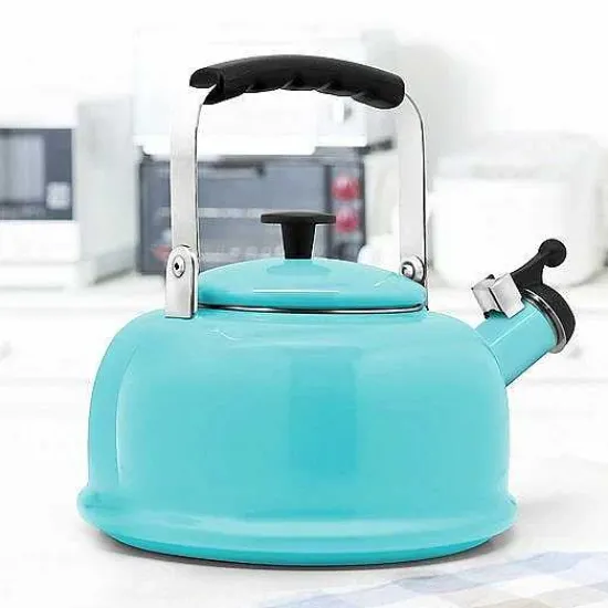 Outlet Food Network Rosie Whistling Tea Kettle Dinnerware & Serveware