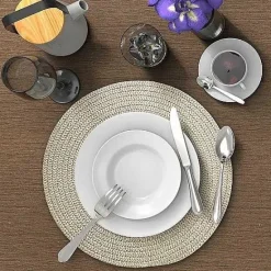 New Food Network Round Placemat Table Linens