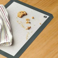 Food Network 1/2-Sheet Silicone Baking Mat Cookware & Bakeware