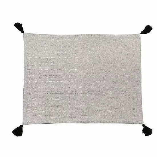 Clearance Food Network Shimmer Placemat With Tassels Table Linens