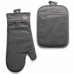 Clearance Food Network Silicone Oven Mitt & Pot Holder Set Kitchen Linens