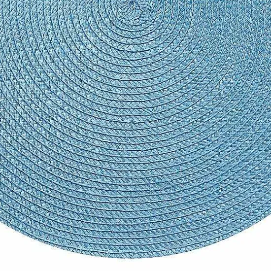 Online Food Network Solid Round Placemat Table Linens