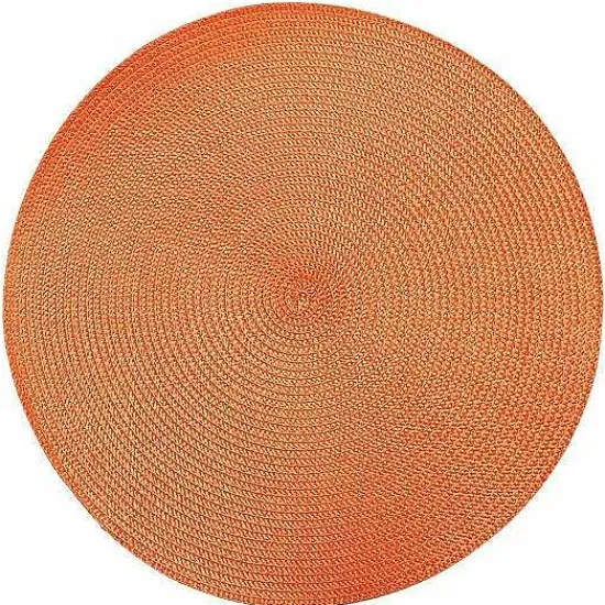 Online Food Network Solid Round Placemat Table Linens