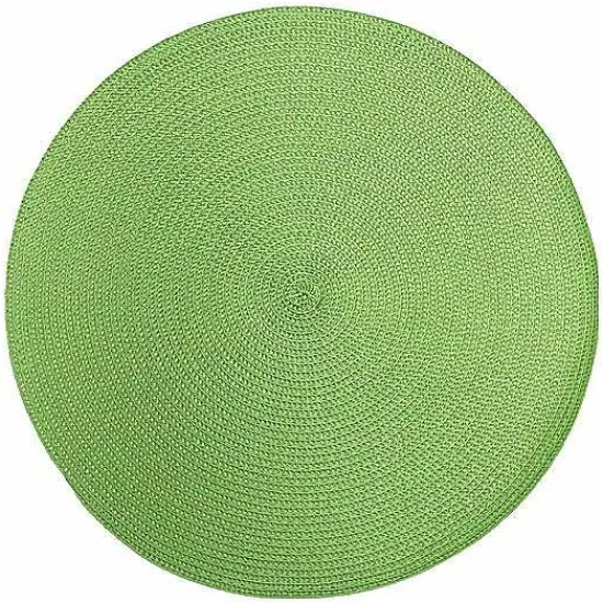 Online Food Network Solid Round Placemat Table Linens