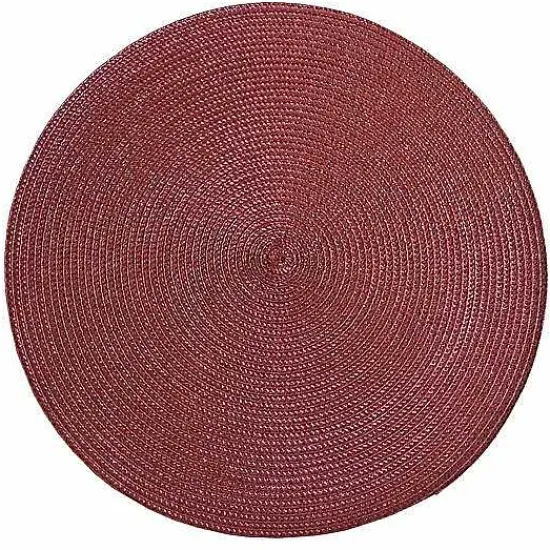 Online Food Network Solid Round Placemat Table Linens