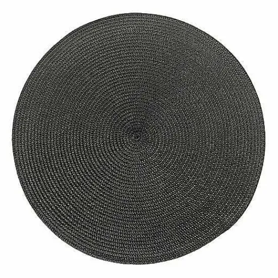 Online Food Network Solid Round Placemat Table Linens