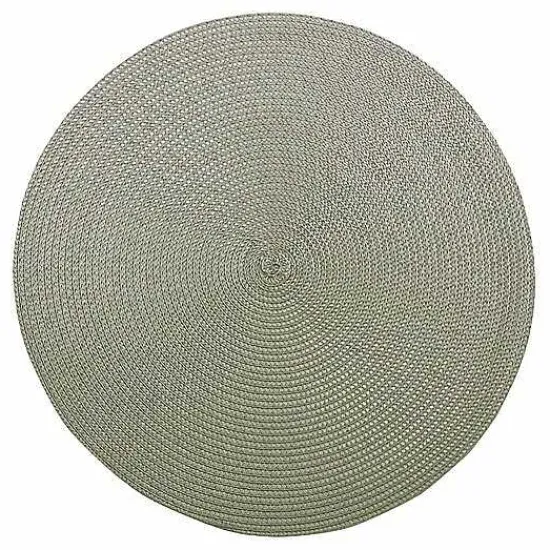 Online Food Network Solid Round Placemat Table Linens